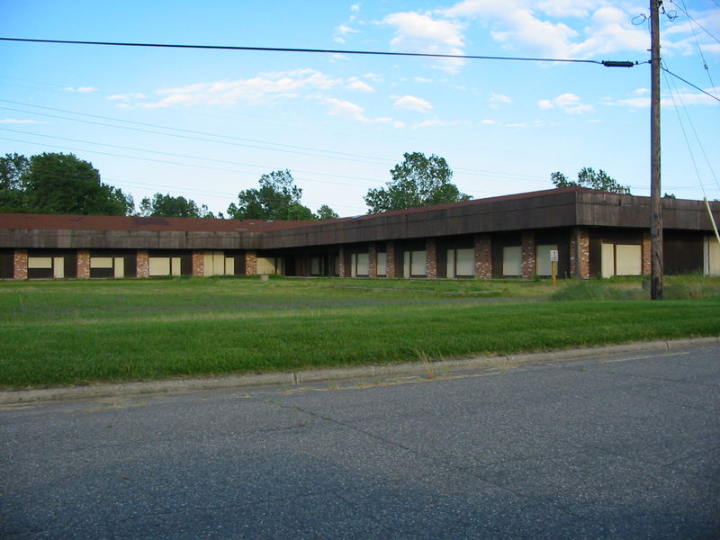 Brownstown Strip Mall (Built but Never Opened) - June 2002 Photo